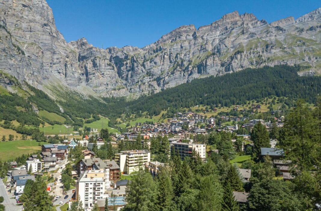 Apartament Haus Tarbey Leukerbad Zewnętrze zdjęcie