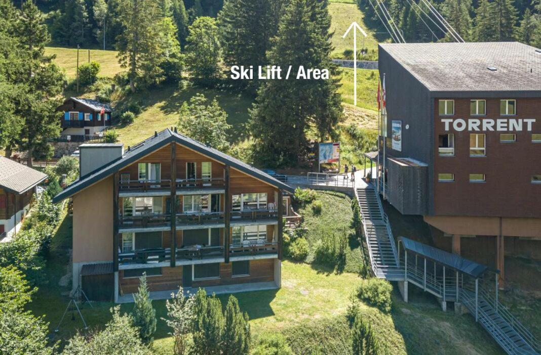Apartament Haus Tarbey Leukerbad Zewnętrze zdjęcie