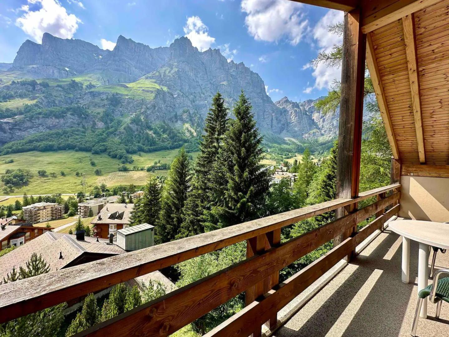 Apartament Haus Tarbey Leukerbad Zewnętrze zdjęcie